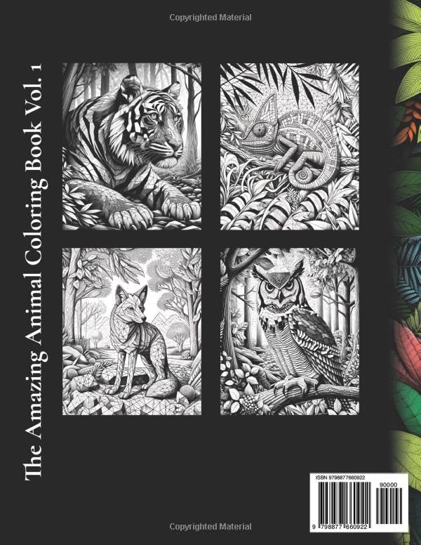 Amazing Animal Coloring Book Pr2